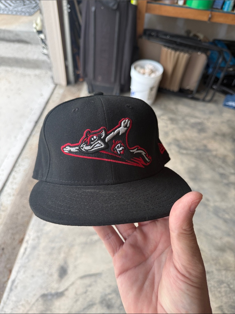 Richmond Flying Squirrels new Era Fitted Hat Size 7 1/2